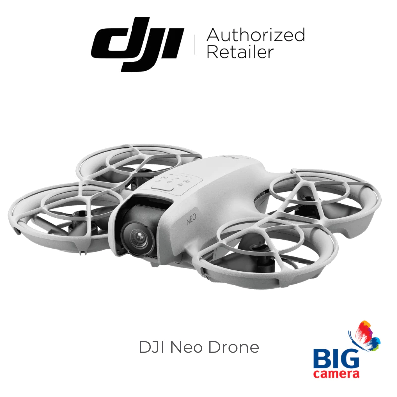 [ขึ้นทะเบียนโดรนก่อนจัดส่ง] DJI Neo Drone -โดรนประกันศูนย์