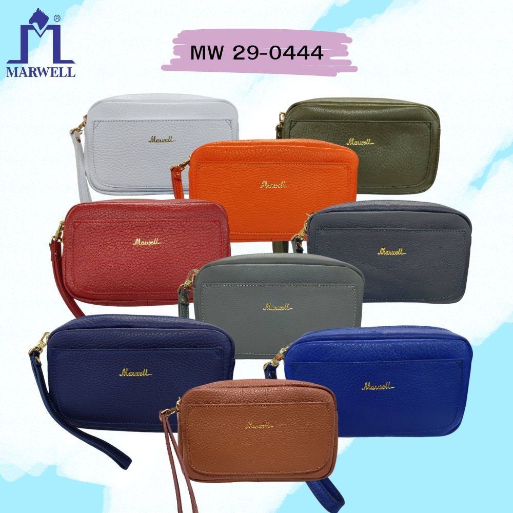 Marwell(มาร์เวลล์)กระเป๋าถือสตรี  (กระเป๋าคล้องข้อมือ) รุ่น MW 29-0444