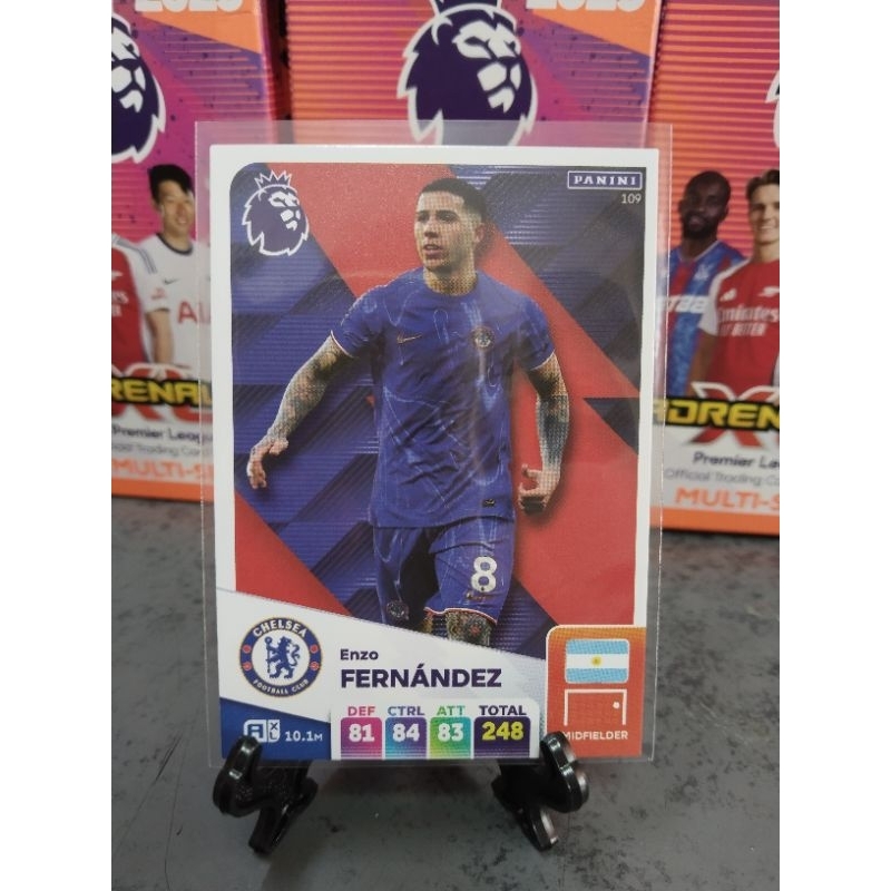 การ์ดฟุตบอล Panini Premier League 2024/25 Adrenalyn XL เบสการ์ด CHELSEA