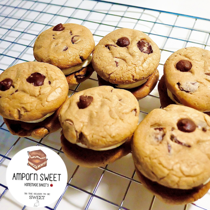 (ขั้นต่ำ5ชิ้น คละได้ทั้งร้าน) ซอฟคุ้กกี้ดาร์กช็อคแซนวิชครีมสด Cream Sandwich Dark Choc Soft Cookies ราคา ถูกที่สุด ดีลบีเคเค แกลเลอรีภาพที่ 6