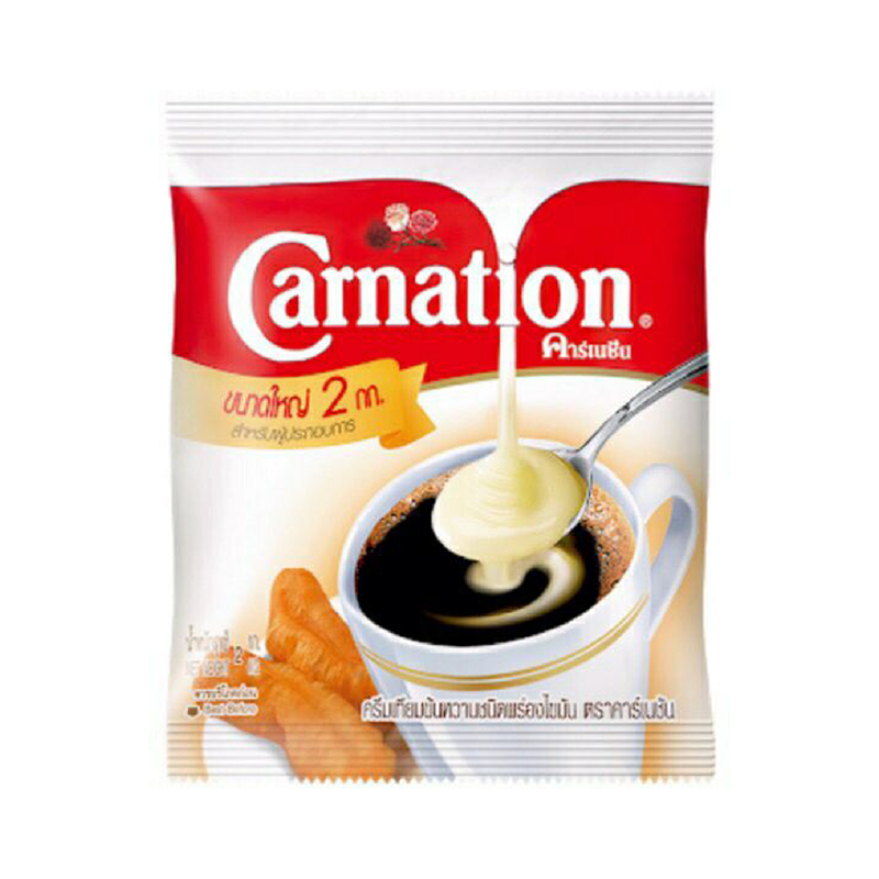 Carnation คาร์เนชั่น ครีมเทียมผลิตภัณฑ์นมข้นหวาน เเบบถุง ขนาด 2 กิโลกรัม