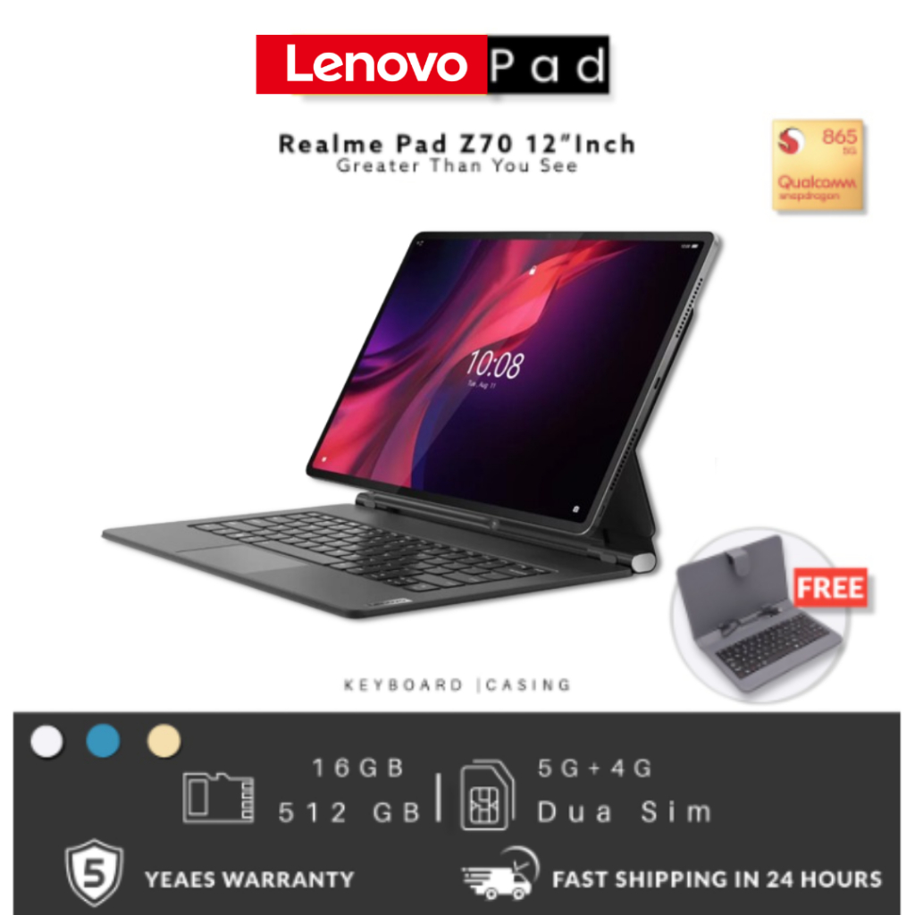 ซื้อ 🌹✨สินค้ายอดนิยม Lenovo M10 Plus ZAAN0007TH+PEN /Snapdragon SDM680/ประกัน 5y แท็บแท็บเล็ต