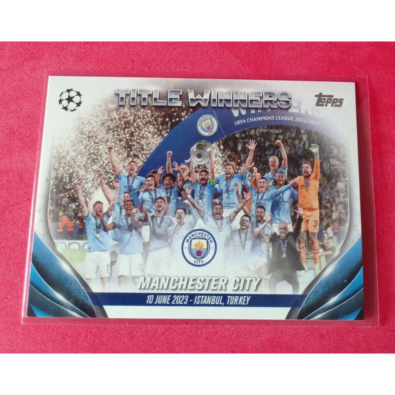การ์ดฟุตบอล 2023-24 Topps UEFA Club Competitions Soccer