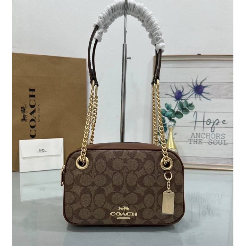 COACH C8149 CAMMIE CHAIN SHOULDER BAG IN SIGNATURE