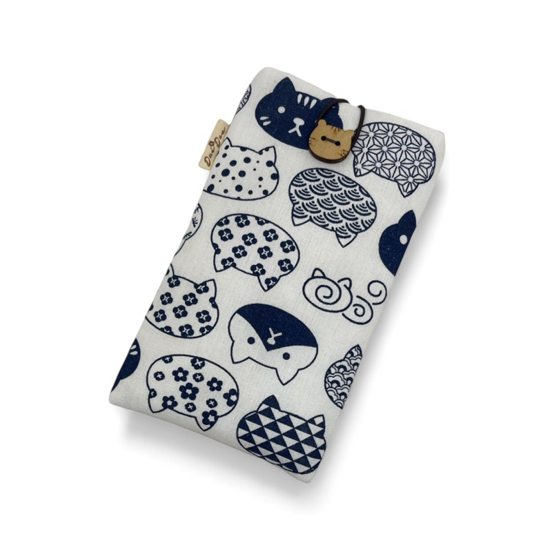 กระเป๋าผ้าใส่โทรศัพท์(ผ้าฝ้ายพื้นมือง)