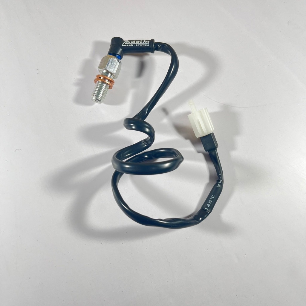 สายสต็อปเบรคแรงดัน (Adelin) รุ่น PX01 (AX01) ขนาดM10 เกลียวหยาบหัวเงิน 1.25มม. รหัสสินค้า C035206