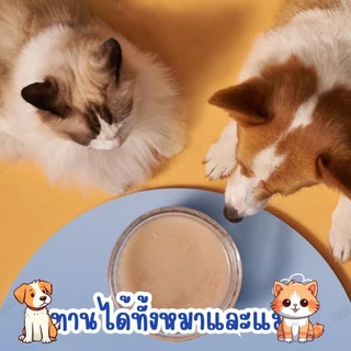 【CAT&DOG】ซุปแมวผสมคอลลาเจน Ocean Star ซุปแมวเข้มข้น อาหารเปียกแมว อาหารแมว โปรตีนสูง ขนาด 100 กรัม