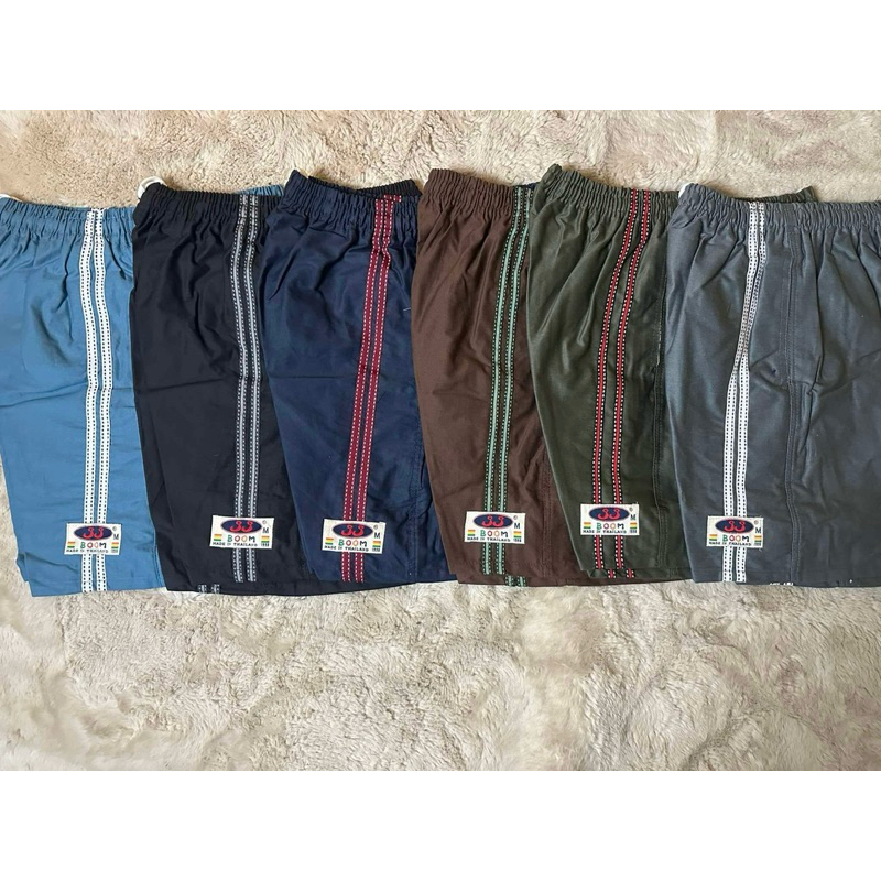 กางเกง  JJพื้น แพ็ค 6ตัว กางเกงขาสั้น เสื้อผ้าผู้ชาย กางเกงขาสั้น