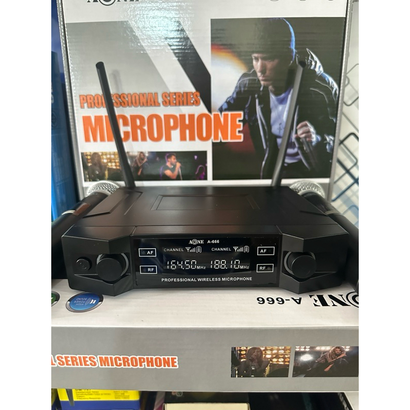 ไมค์ลอยคู่ยี่ห้อAone