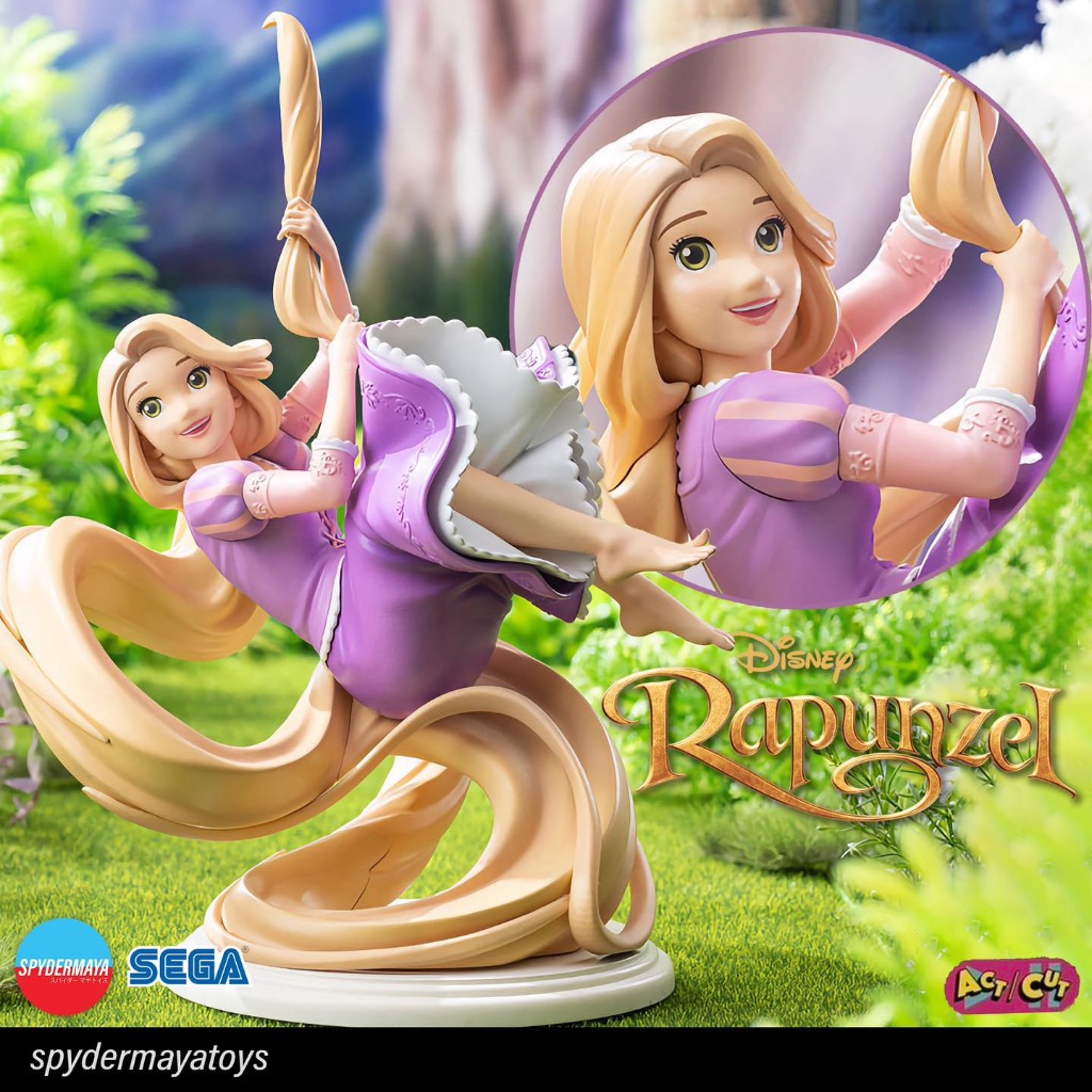 [Pre-Order] ฟิกเกอร์ Rapunzel - ACT/CUT Premium Figure - SEGA