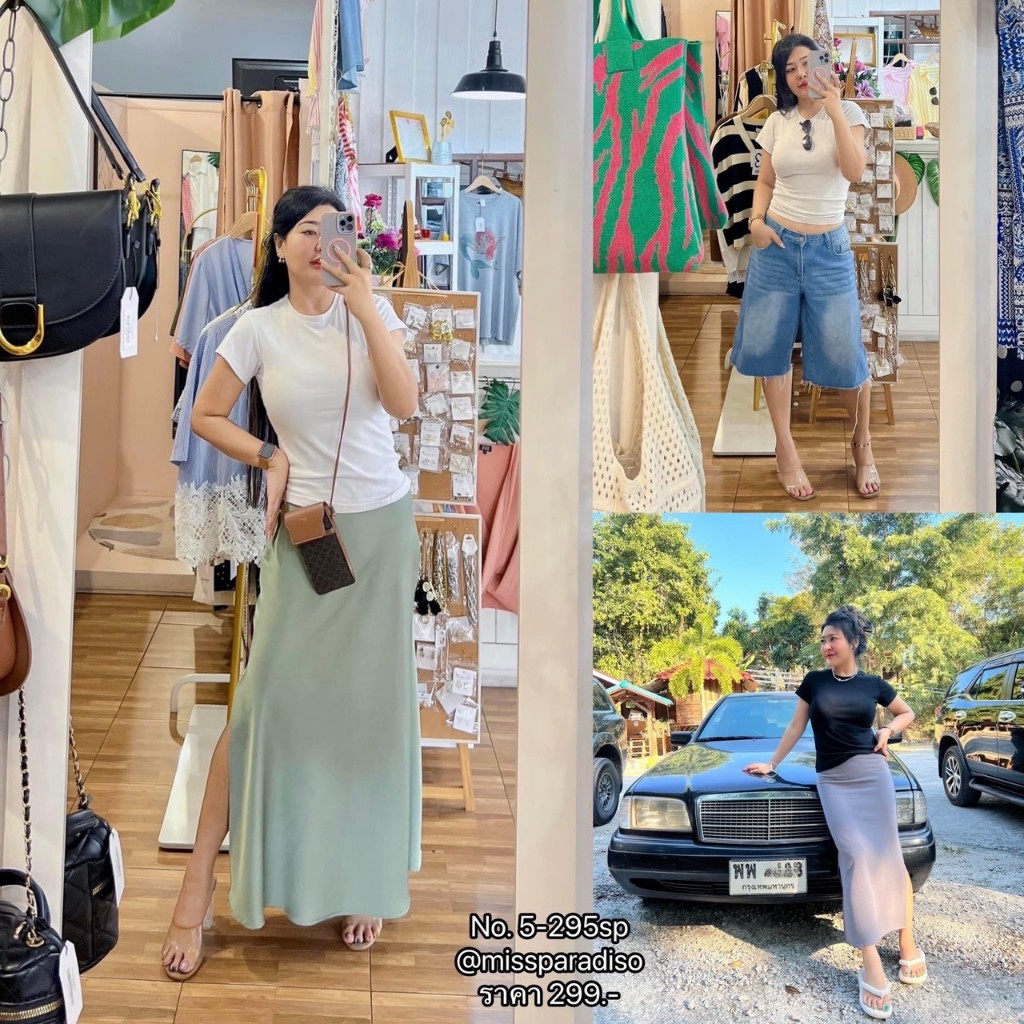 5-295SP เสื้อยืดคอกลมสีพื้น เสื้อยืดคอกลม รุ่นนี้ผ้าดีมาก เรียบๆแต่เอาอยู่ทุกโลเคชั่น ใส่แล้วเพียวสุดๆ