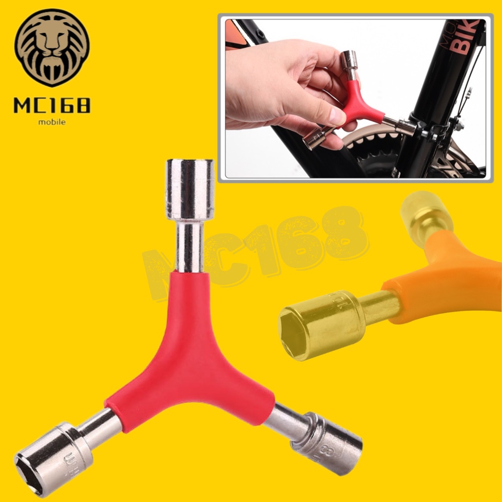 ประแจหกเหลี่ยม 3 ทาง สำหรับซ่อมแซมรถจักรยาน#MC168