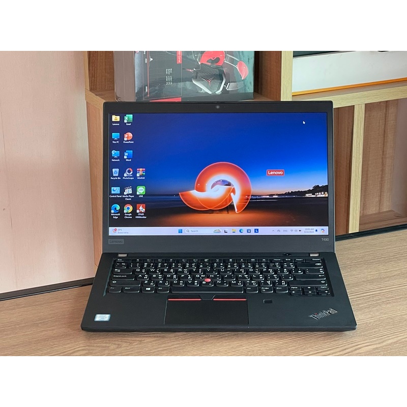 Lenovo Thinkpad T490 Core i7-8665U vPro RAM16GB SSD512GB Win11 Pro สินค้ามือสอง