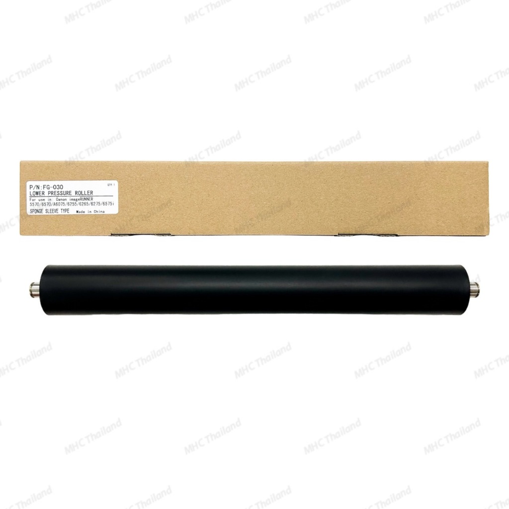 ลูกความร้อนล่าง Lower Pressure Roller for Canon 5050/5065/5075/5570/6570 6055/6065/6075/6255/6265/6275 6555/6565/6575
