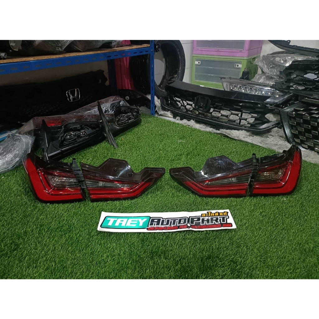 ไฟท้าย 5 ประตูดวงนอกฝั่งขวา ฝั่งคนขับ (R) Honda city Hatchback 2019-ปัจจุบัน ใส่ได้ทั้งตัวธรรมดาและต