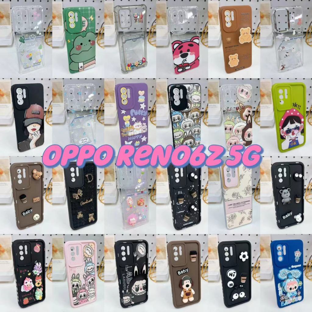 พร้อมส่ง case Oppo Reno6z เคส ลายการ์ตูน น่ารัก สำหรับ อ็อปโป้ ลีโน้6z case สำหรับ Oppo Reno6z