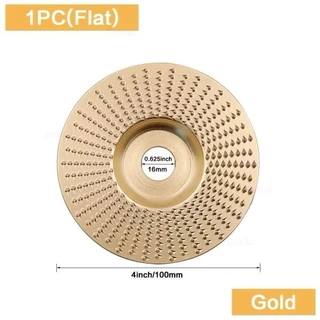 YP-342 ใบเจียร์ขัดไม้ ใบขัดไม้ 100mm โลหะทังสเตนคาร์ ใบเจียร์ไม้แบบแบน ใบเจียร์แกะสลัก บุ้งขัดไม้ เครื่องมือแกะสลักไม้แ