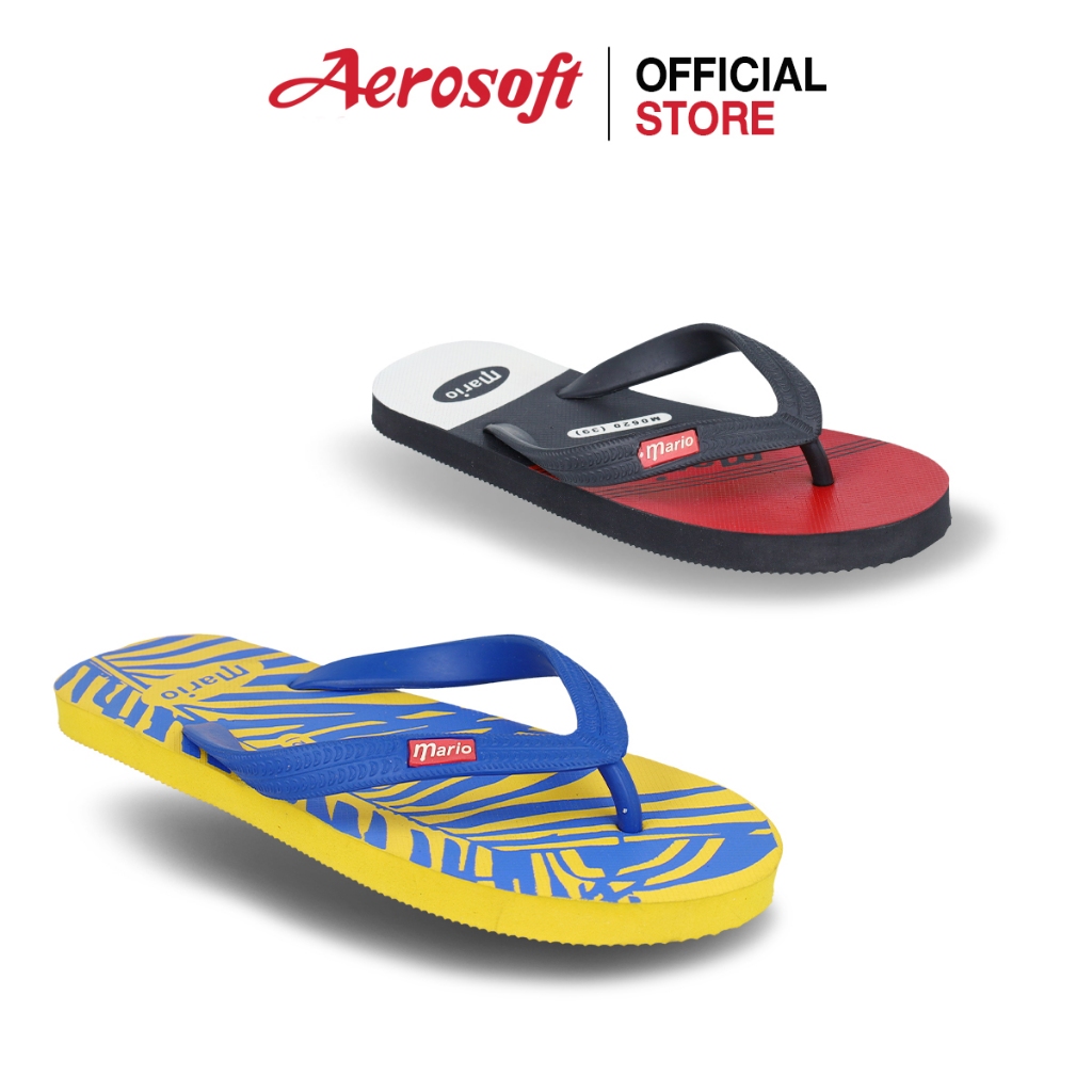 Aerosoft (แอโร่ซอฟ) รองเท้าแตะแบบหนีบ รุ่น M0620/M0621