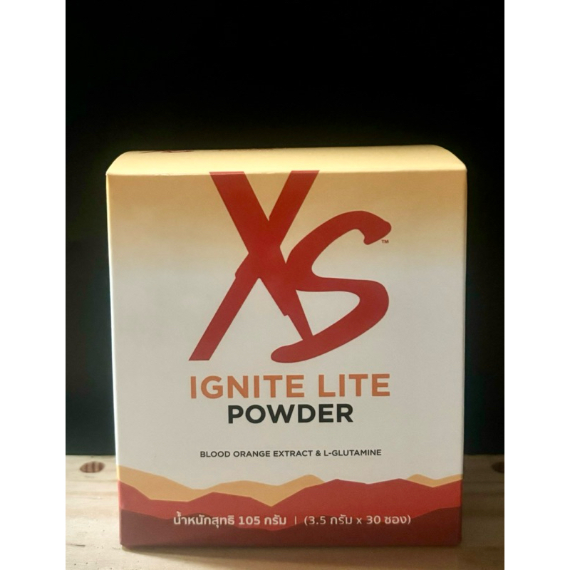 XS เอ็กซ์เอส อิกไนท์ ไลท์ พาวเดอร์ น้ำหนักสุทธิ 105 กรัม(30ซอง)สินค้าช็อปไทย🇹🇭