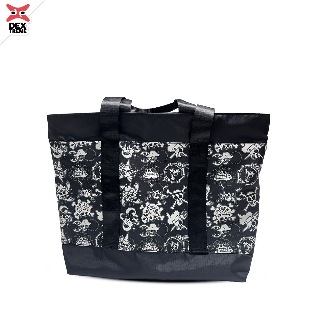 กระเป๋า Tote Bag ลาย Straw Hat Crew สกรีนลาย (OP-51213-Tote Bag)