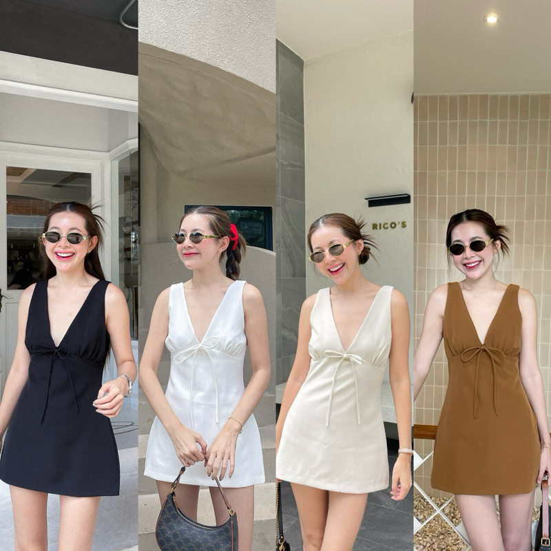 - RALLY MINI DRESS - #GMW9999 จัดส่ง 17/2