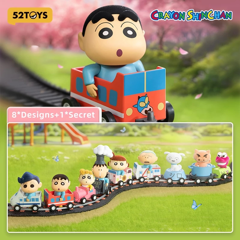 กล่องสุ่มชินจังรถราง รถไฟ ฟิกเกอร์โมเดลชินจัง (Shinchan Railway Squad) มีให้ลุ้น9แบบ ของแท้ พร้อมส่ง