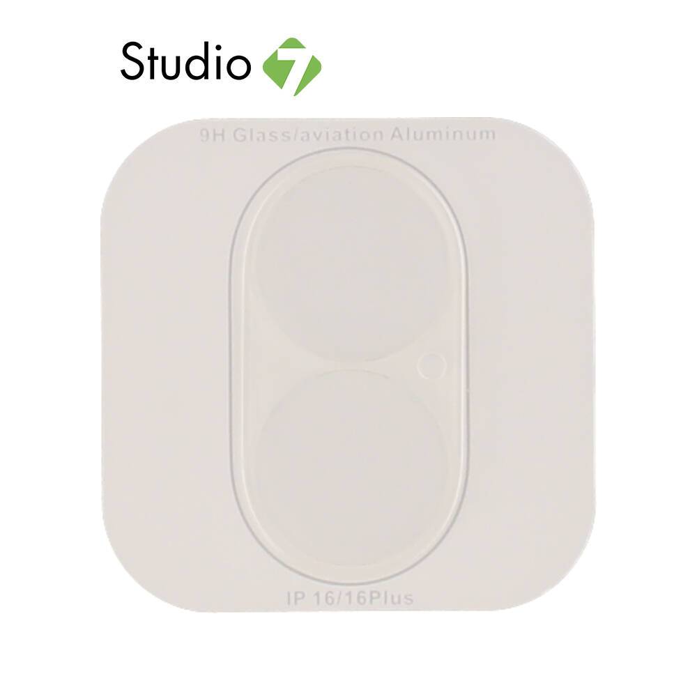 ฟิล์มกันเลนส์ TECHPRO Camera Full Lens iPhone 16/16 Plus Clear by Studio7