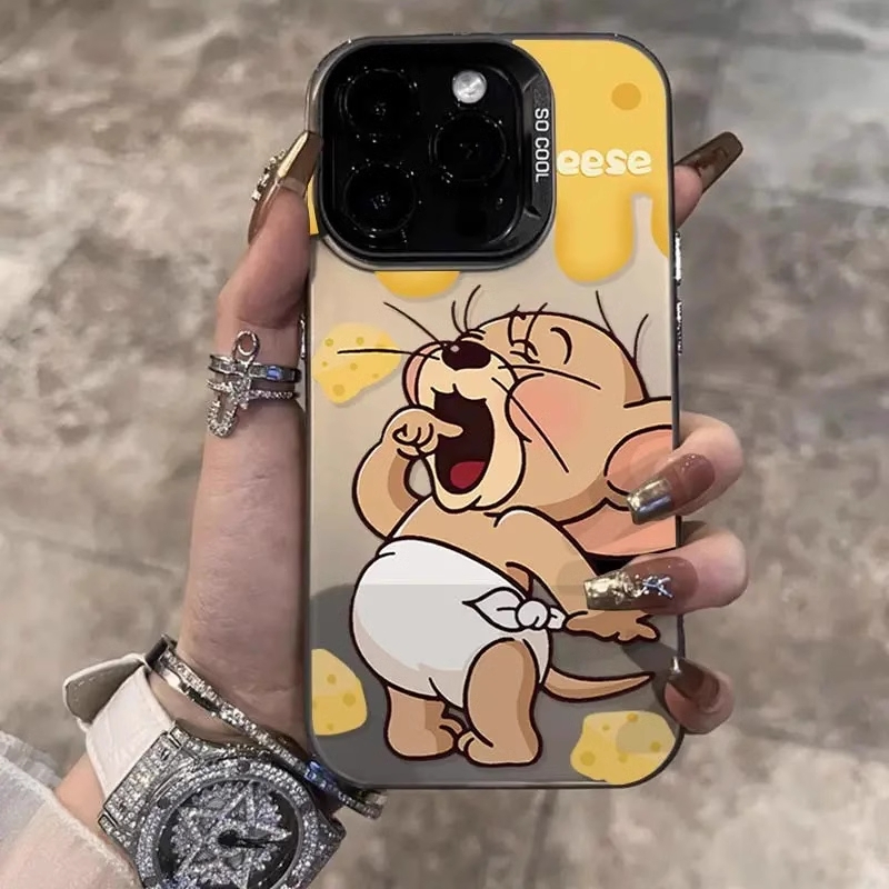 Keroro เคสโทรศัพท์มือถือ iphone 15promax ใหม่ iphone14 ระดับไฮเอนด์ 13pro Tom and Jerry 12 Jerry 11 fun 8plus XSMAX