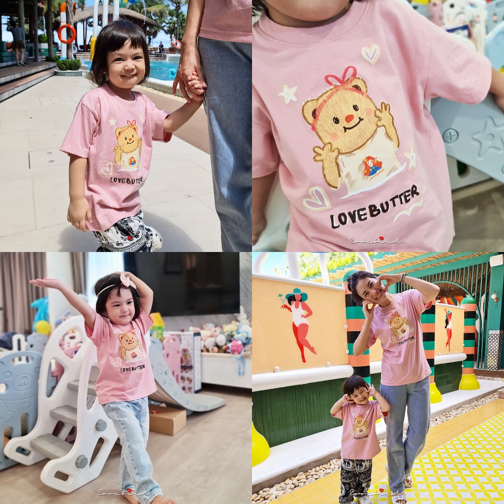 Oversize Tee for kids SET 2 by lovebirds ราคา ถูกที่สุด ดีลบีเคเค แกลเลอรีภาพที่ 3