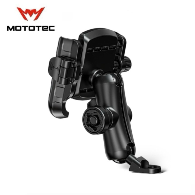 MOTOTEC MT-QD03 MT-QD04  ที่จับมือถือมอเตอร์ไซค์ ที่จับโทรศัพท์มอเตอร์ไซค์ ที่วางมือถือมอไซค์ ขาจับโทรศัพท์ แบบทรงสูง - รูปที่ 6