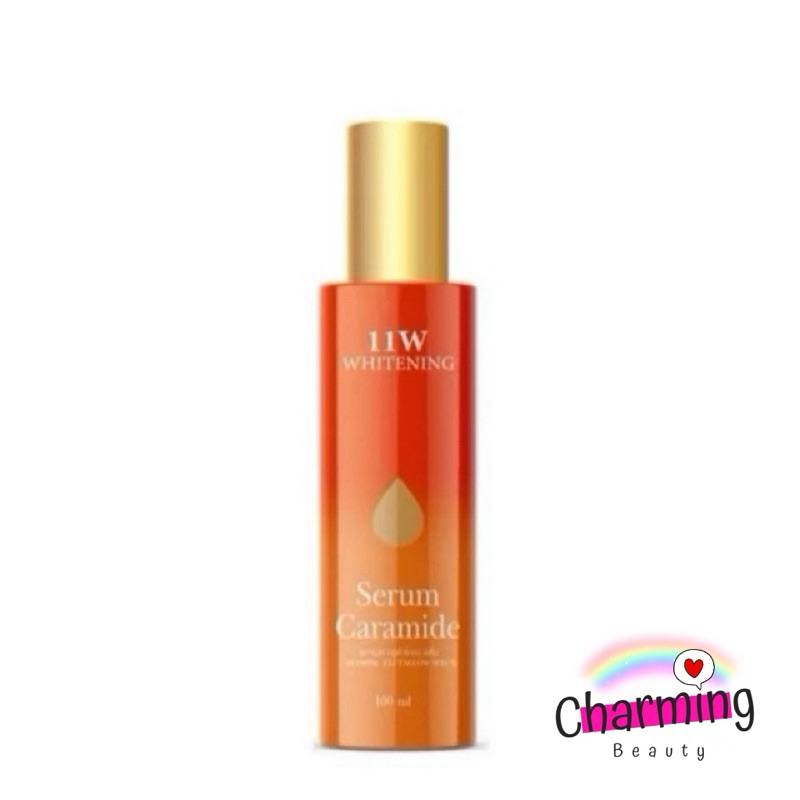 แท้ % เซรั่ม 11W Serum Caramide ขวด 100ml เซรั่มผิวกาย
