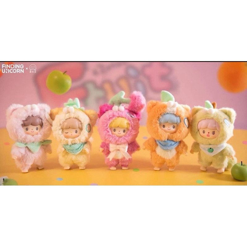 [[แบบสุ่ม✨]] zZOTON My Little Cat Fruit พวงกุญแจ