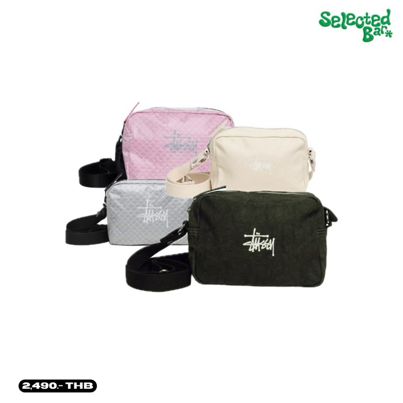[พรีออเดอร์][ของแท้100%] stussy side pouch