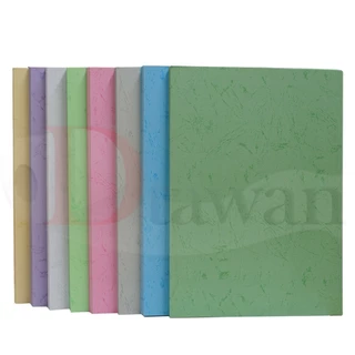 DTawan กระดาษหนังช้าง กระดาษปกรายงาน กระดาษสี A4 180 แกรม แพคละ 50 แผ่น