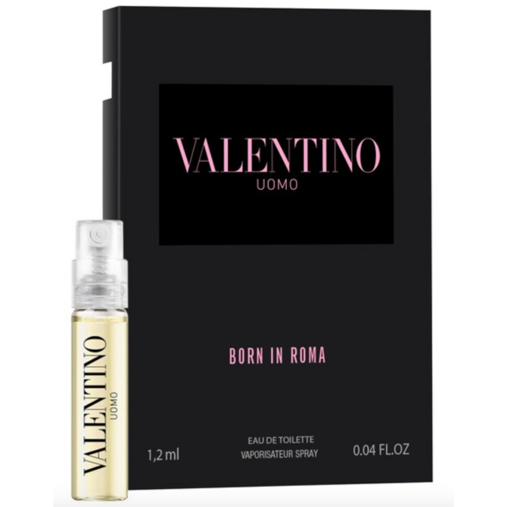 1.2ml Valentino Donna Born In Roma EDP, UOMO Born In Roma EDT