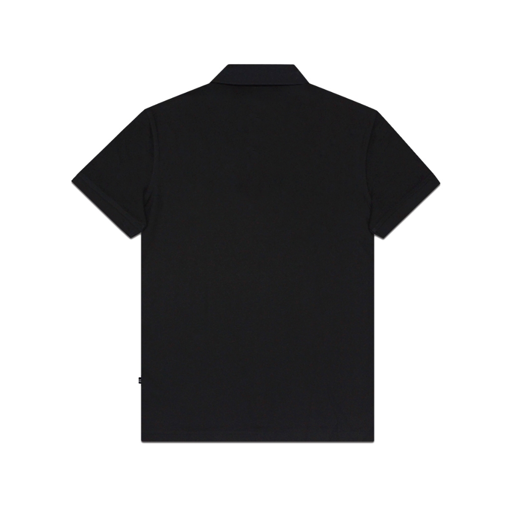 NAUTICA POLO SHIRT เสื้อโปโลนอติก้า K37502 สีดำ