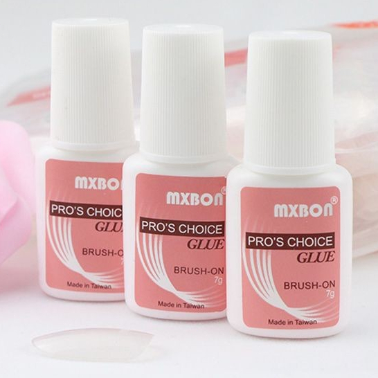 แปรงจุ่มของแท้ ติดเล็บปลอม กรัม กาวติดเล็บ กาวต่อเล็บ กาวต่อเล็บปลอม แบบไต้หวัน แข็งแรง ติดทนนาน-em