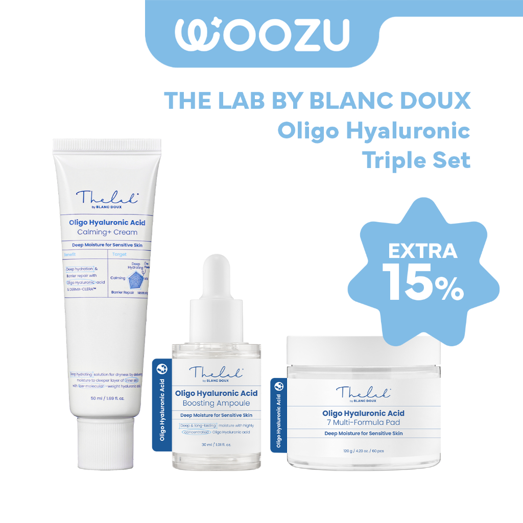 THE LAB BY BLANC DOUX Oligo Hyaluronic Triple Set