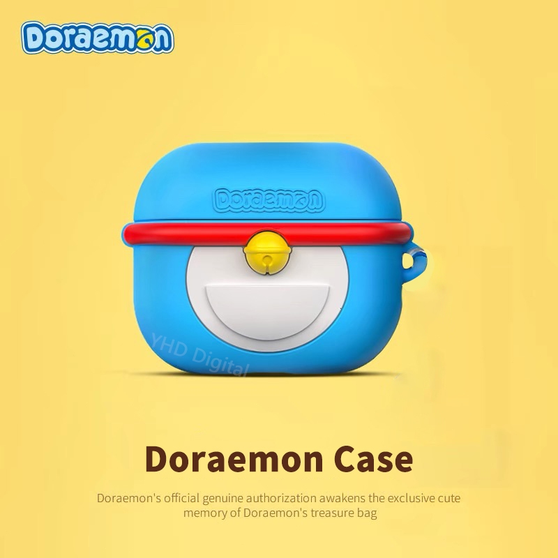 เคส for Airpods 4 pro 2 Soft Case for Airpods 3 1 Doraemon ซิลิโคนนิ่ม for Airpods gen3 gen2
