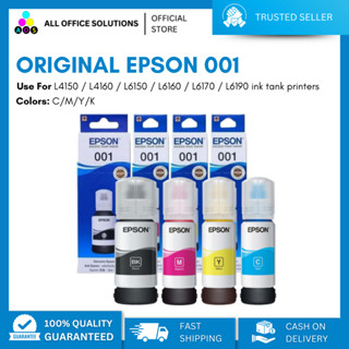 หมึกเติมของแท้ เอปสัน EPSON 001 มีกล่อง ของแท้ 100% รุ่น L41…