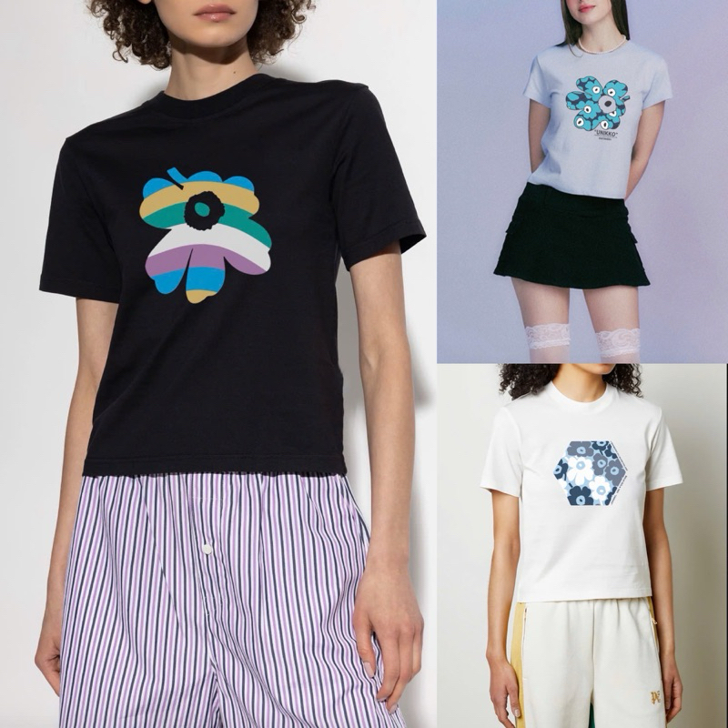 MK11_เสื้อ Marimekko ทรงเบบี้ทรี ((พร้อมส่ง))