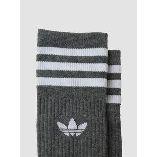 Adidas ถุงเท้า 3 คู่ Solid Crew Socks 3 Pairs H62021 HL6767 - แท้/ป้ายไทย