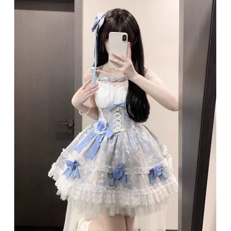 สไตล์ใหม่สวยสไตล์ญี่ปุ่น Loli ลมพรีเมี่ยมประณีต Clothed Pompom ชุดเจ้าหญิง ราคา ถูกที่สุด ดีลบีเคเค แกลเลอรีภาพที่ 4