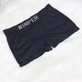WINPER W6 กางเกงในชายขาสั้นสีพื้น กางเกงในชายผ้านิ่ม ยืดหยุ่นสูง ใส่สบาย ไม่ย้วย เอว 24–48 นิ้ว มี 10 สี แพ็ค6-14ตัว