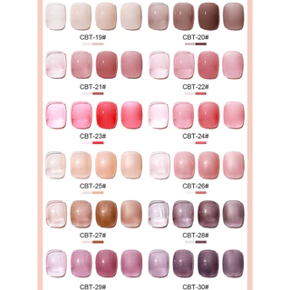 [ใหม่ล่าสุด] เจลทาเล็บ AS Ice Permeating 30 เฉดสีสวย โทนนู้ดธรรมชาติ ติดทนนาน เงางาม CBT Set