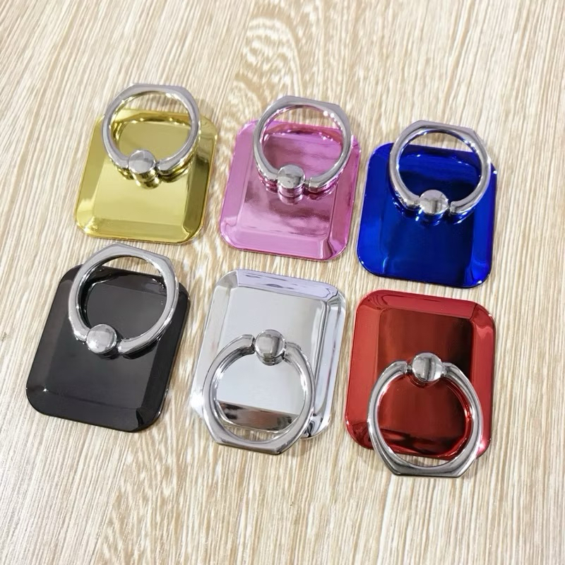 พร้อมส่ง แหวนติดโทรศัพท์ iRing เนื้อเงา  ตั้งได้ หมุนได้360องศา แหวนติดมือถือ ตัวติดโทรศัพท์มือถือตั
