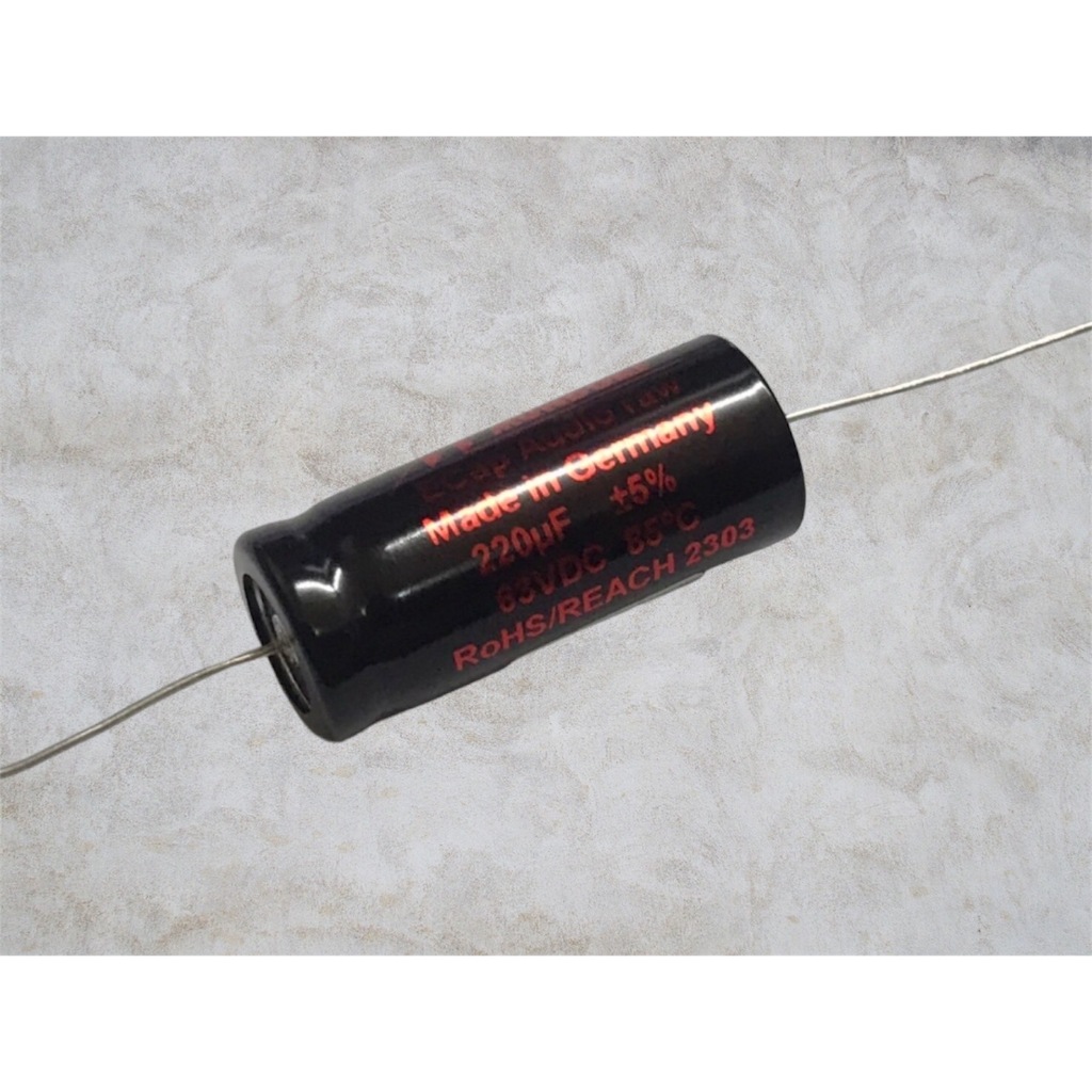 Mundorf Capacitor E-Cap RAW ค่า 220uF 470uF 63V, 10uF 22uF 47uF 100uF 100V