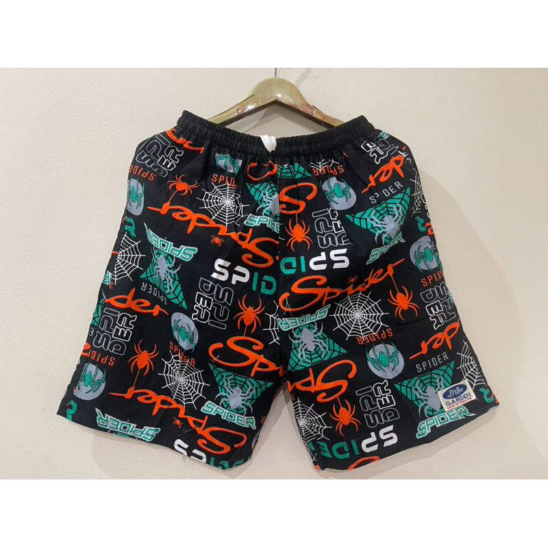 กางเกงเจเจขาสั้นลายแมงมุงมาใหม่เหมาะใส่อยู่บ้านใส่ลำลองสีสวยน่าใส่ Size M L XL