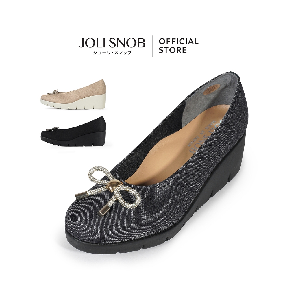 JOLI SNOB | Comfort High Heels รองเท้าส้นสูง ใส่สบาย ผู้หญิง Made in Japan | FC-39638