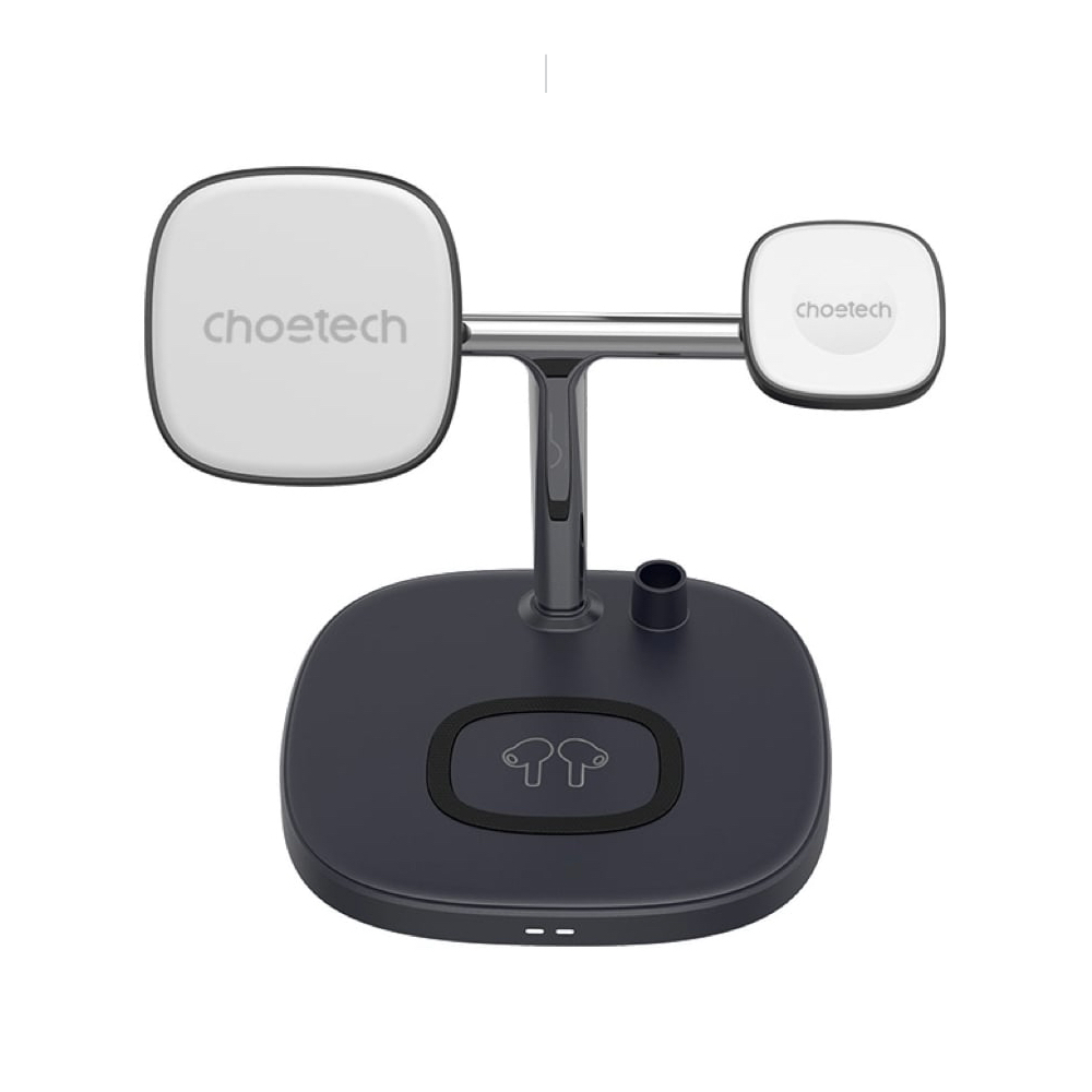 แท่นชาร์จ Choetech 4 in 1 wireless charger 10W - Black